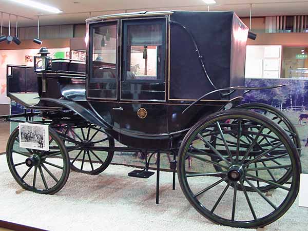 外山牧場と岩手の歴史　馬車