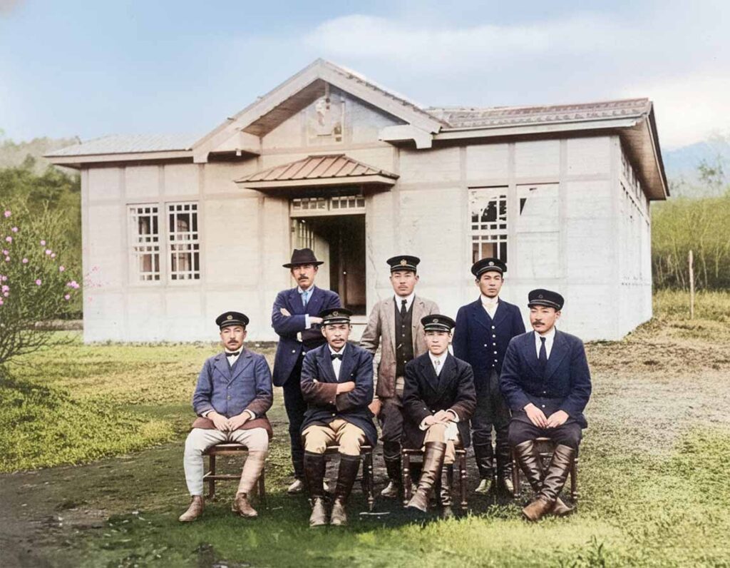 皇室直轄の外山御料牧場（明治24年）