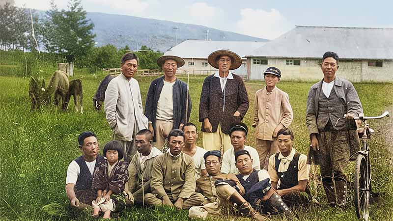 外山牧場と岩手の歴史　外山牧場開牧（明治9年）