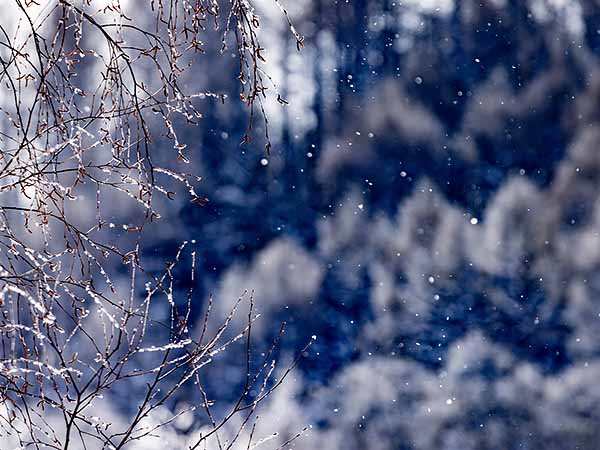 幻想的な光景、ダイヤモンドダスト