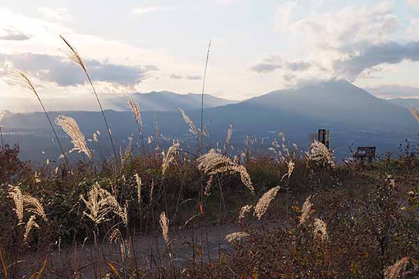 天峰山より岩手山(帰り)