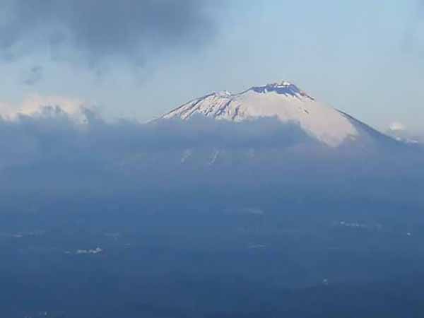 天峰山から見た岩手山