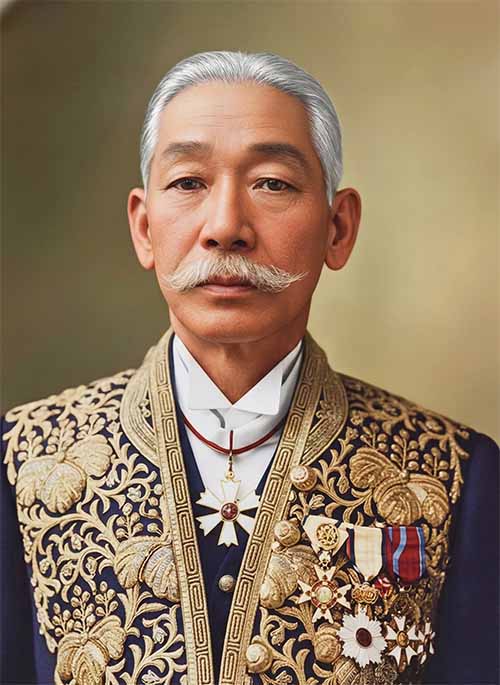 初代場長 新山荘輔 / 提供：新山家所蔵