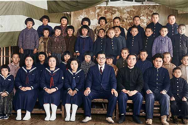 卒業式　昭和28年度