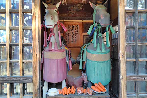 八幡宮 御神馬