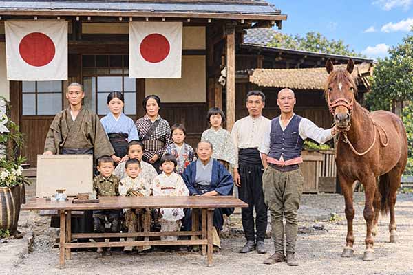 軍馬徴用候補場になった時の記念写真(昭和15年10月13日)